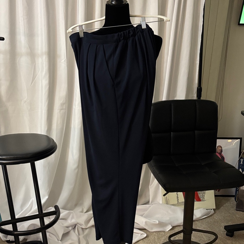 Elegant Navy Women's Pants